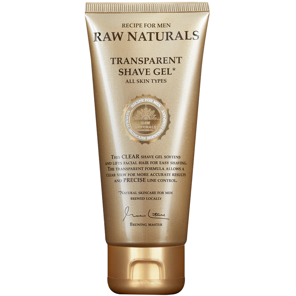 Raw Naturals Transparent Shave Gel [75ml]