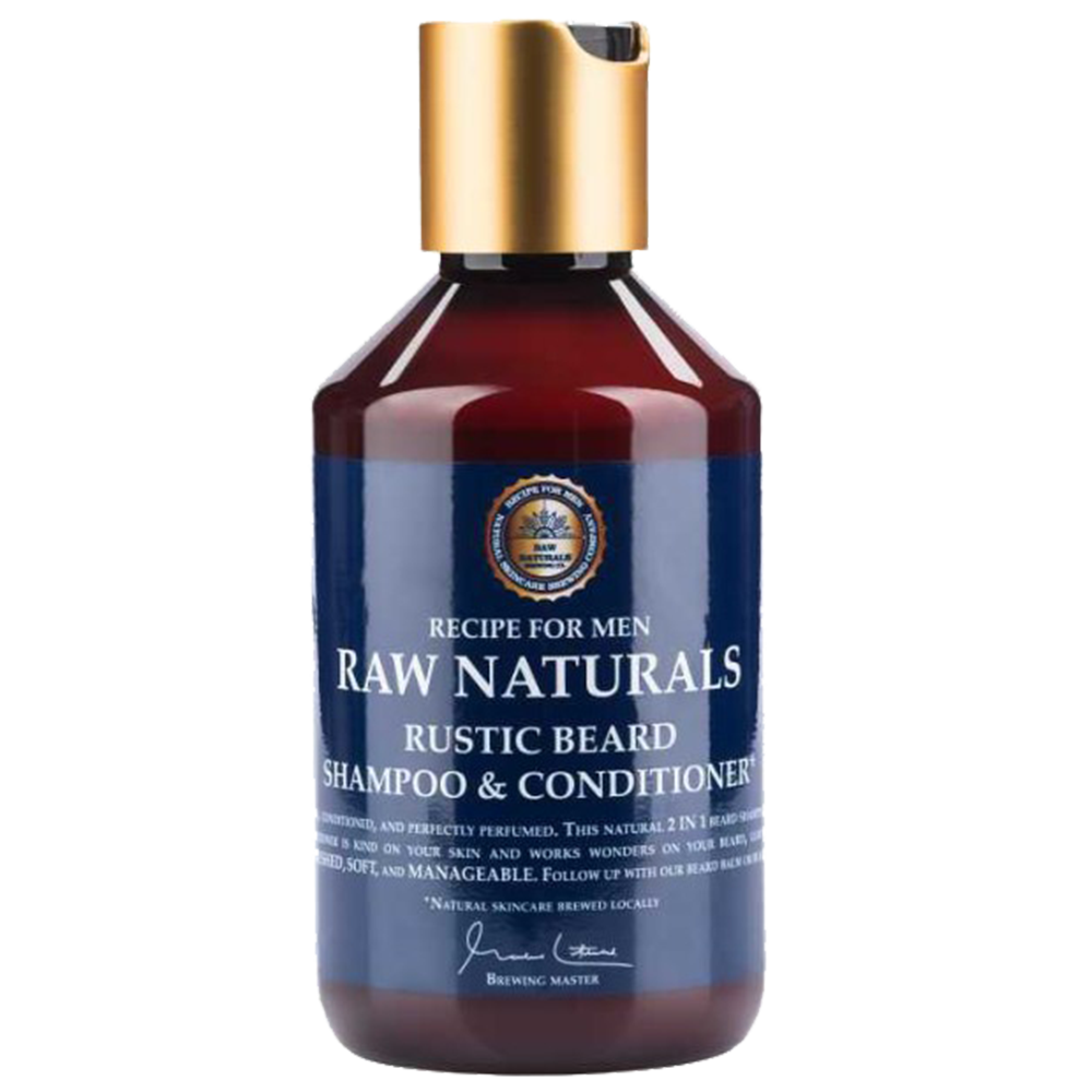 Raw Naturals Rustic Beard Shampoo & Conditioner [250ml]